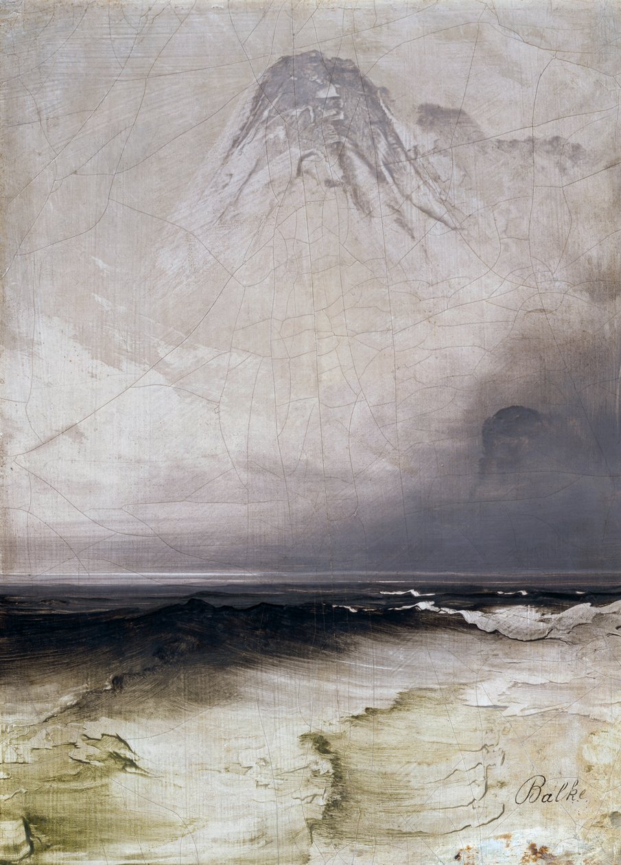 Morze i mgła autorstwa Peder Balke