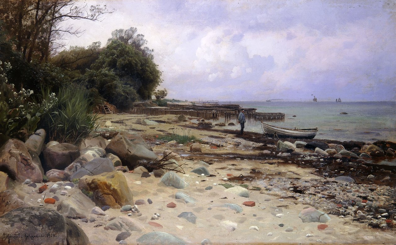 Patrząc na morze autorstwa Peder Monsted