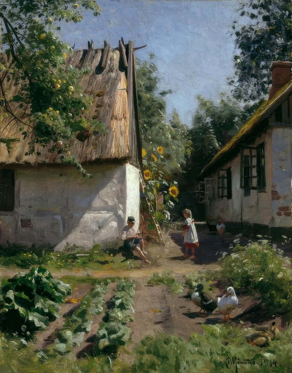 Letni dzień autorstwa Peder Monsted