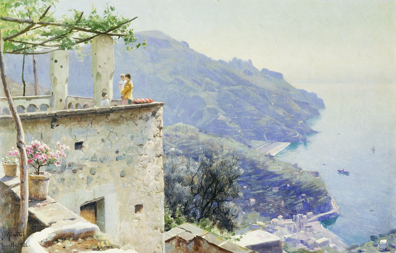 Wybrzeże Ravello autorstwa Peder Monsted
