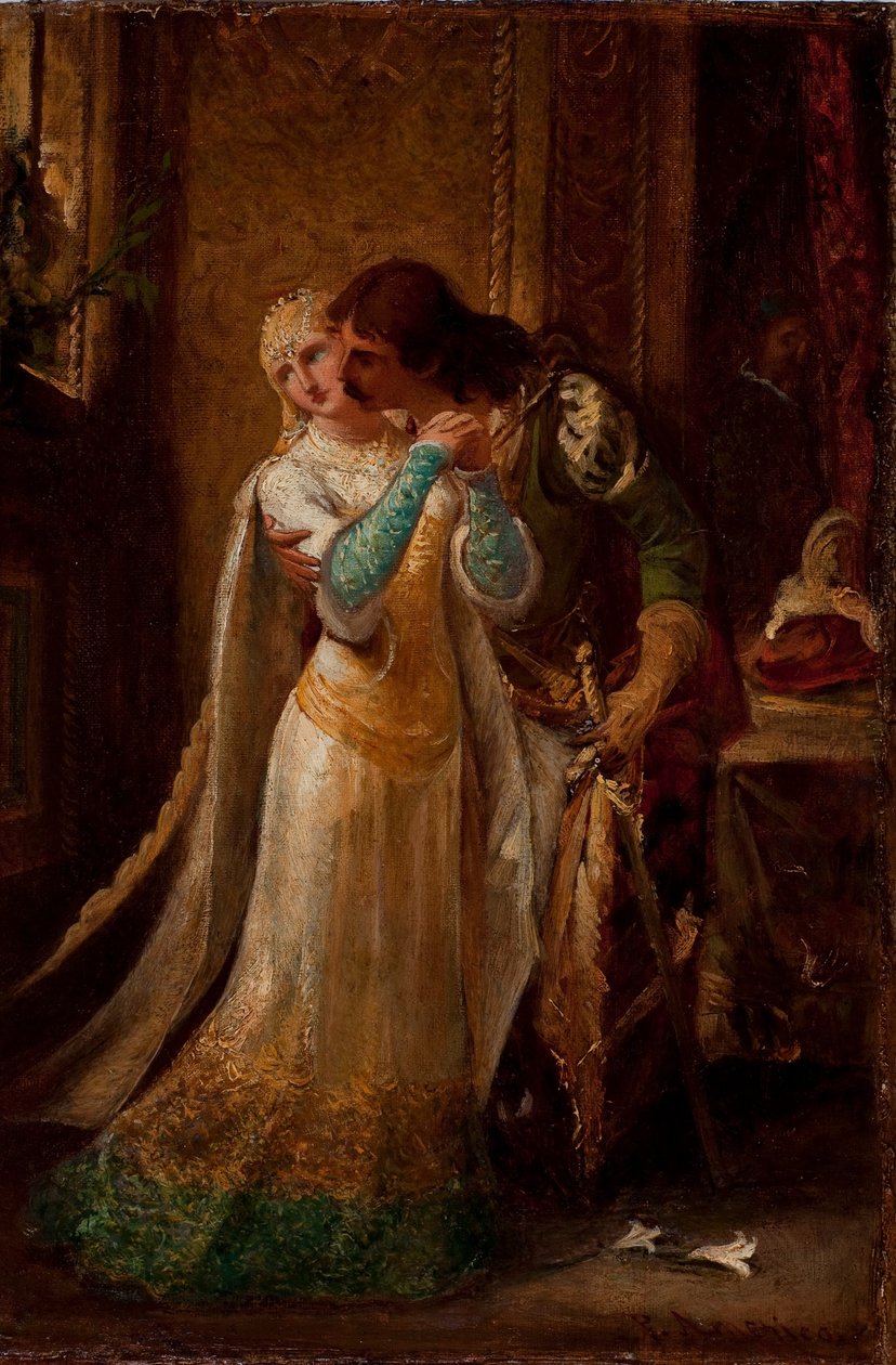 Faust i Gretchen autorstwa Pedro Américo
