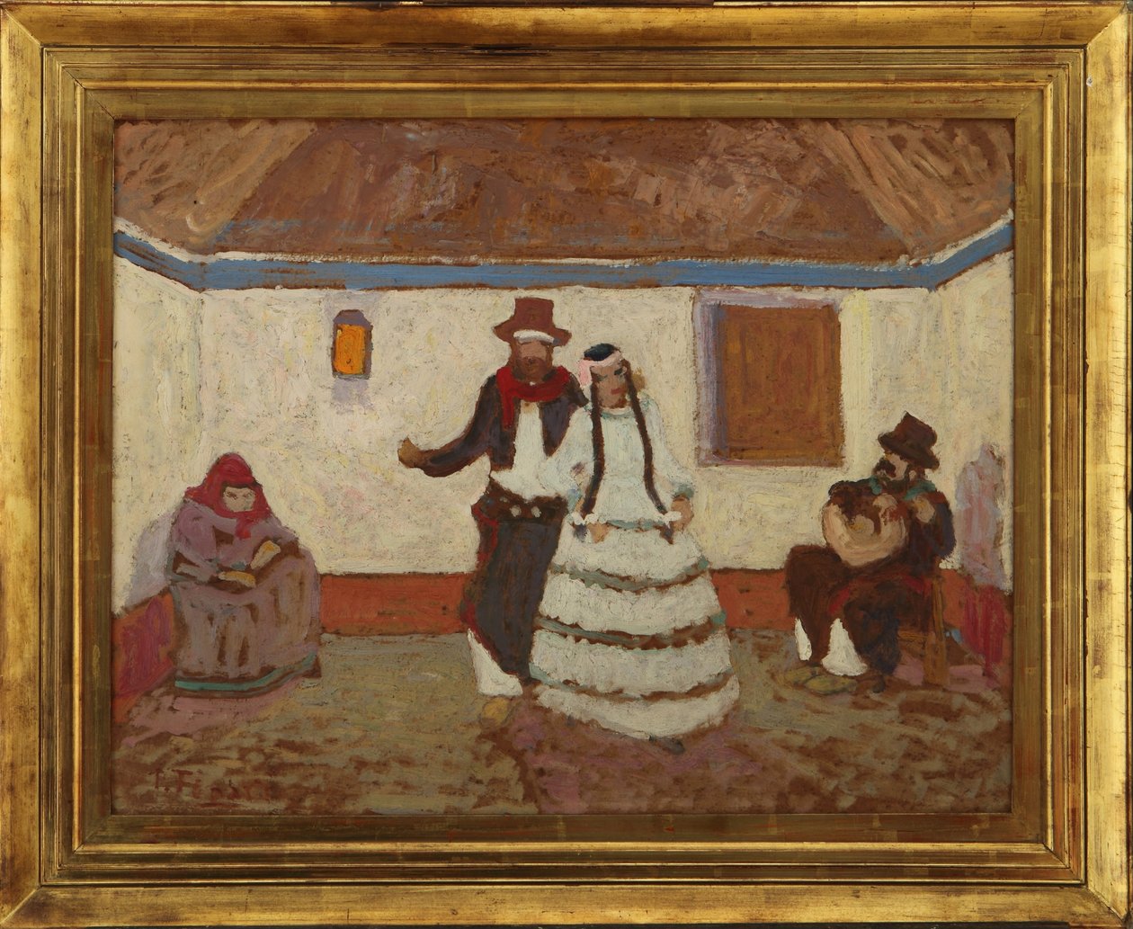Taniec na ranczo autorstwa Pedro Figari