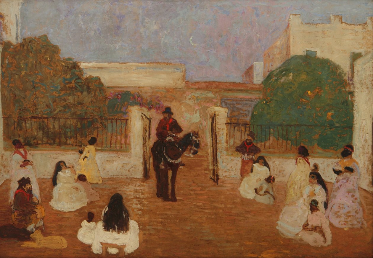 gaucho Candioti autorstwa Pedro Figari