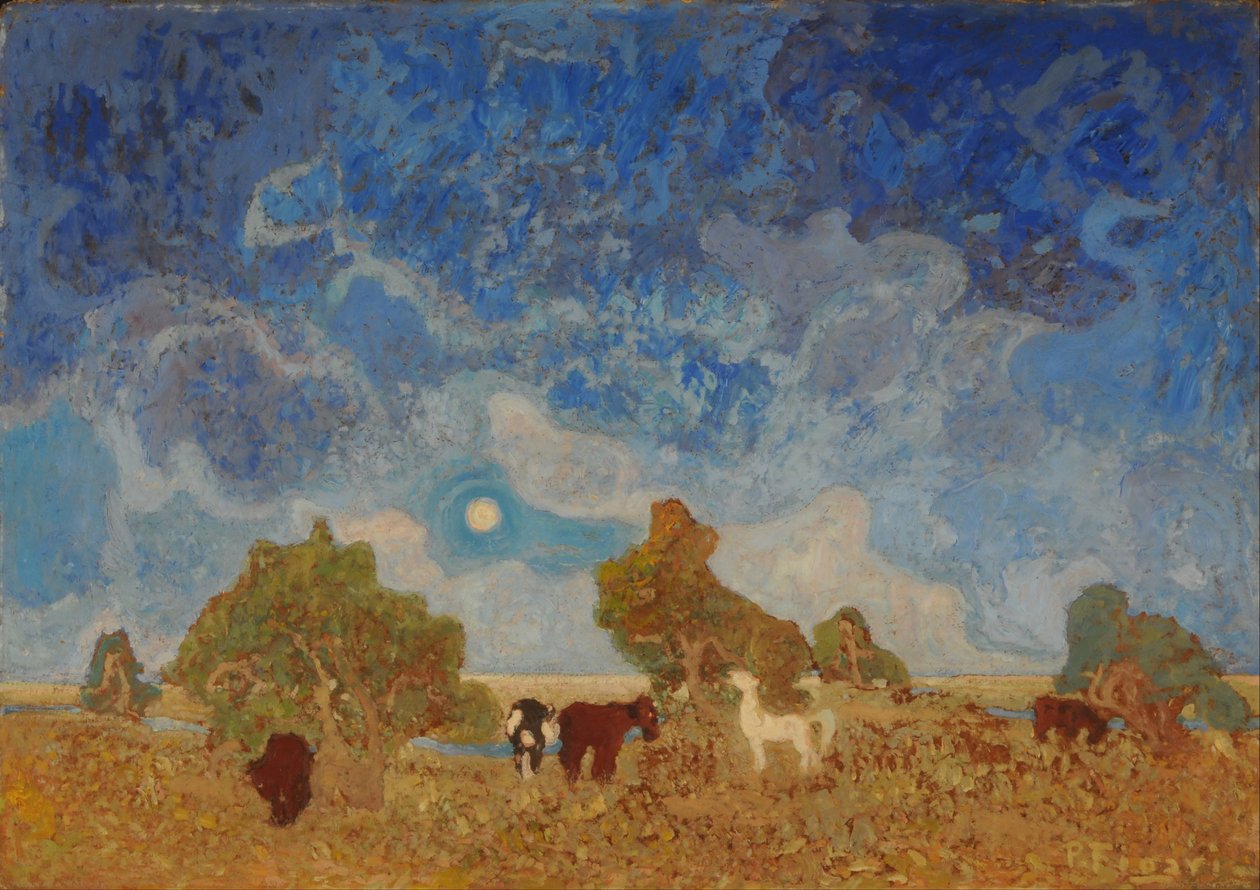 Pampa autorstwa Pedro Figari