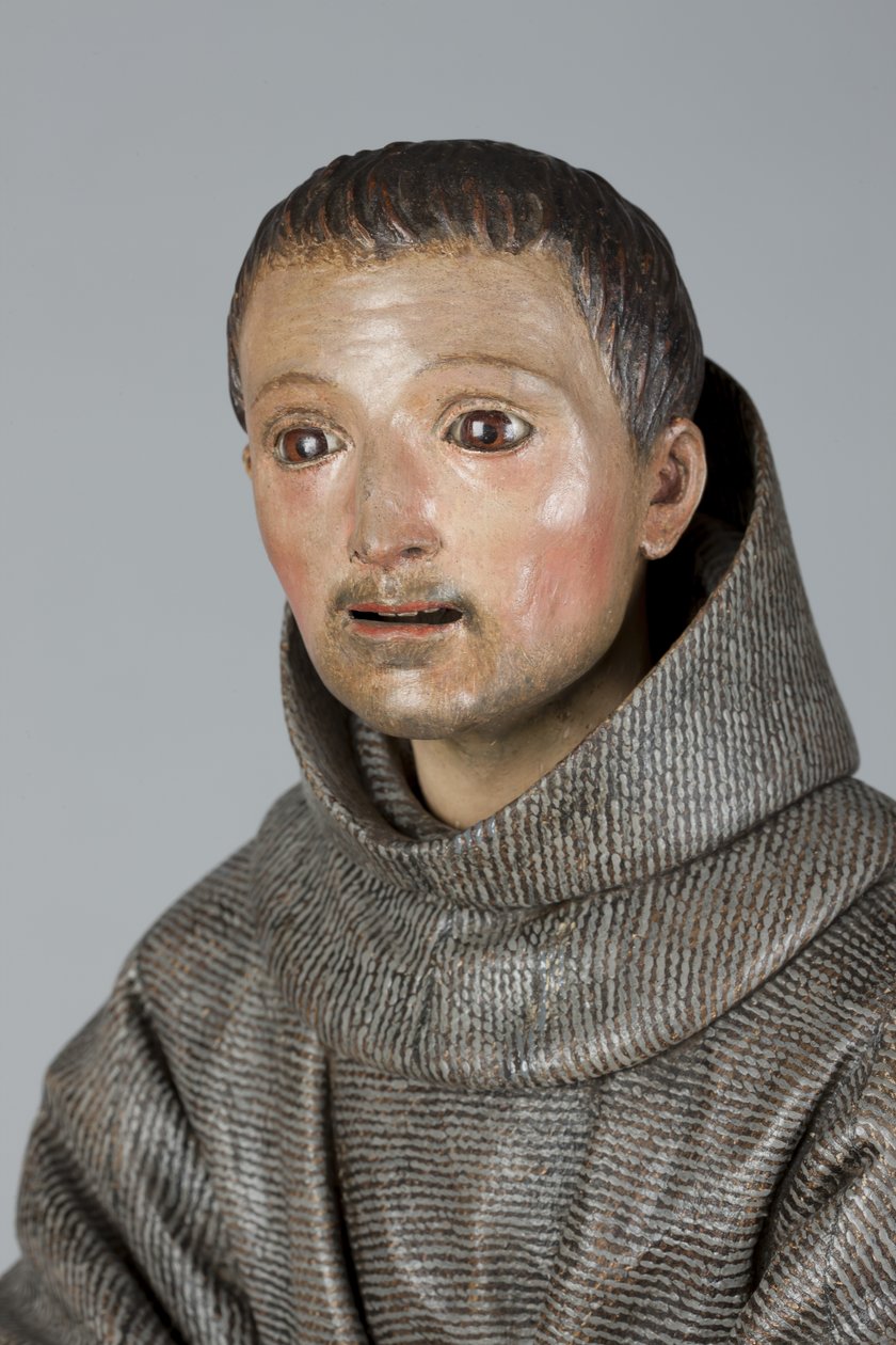 San Diego z Alcala, ok.1665-70 (drewno polichromowane) autorstwa Pedro de Mena