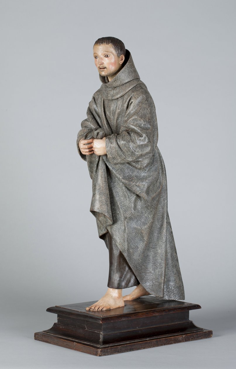 San Diego z Alcala, ok.1665-70 (drewno polichromowane) autorstwa Pedro de Mena