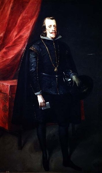 Filip IV (1605-65) autorstwa Pedro de Villafranca