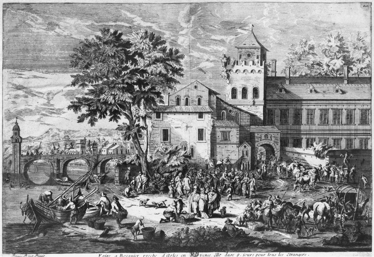 Targi Beaucaire autorstwa Pieter Bouts