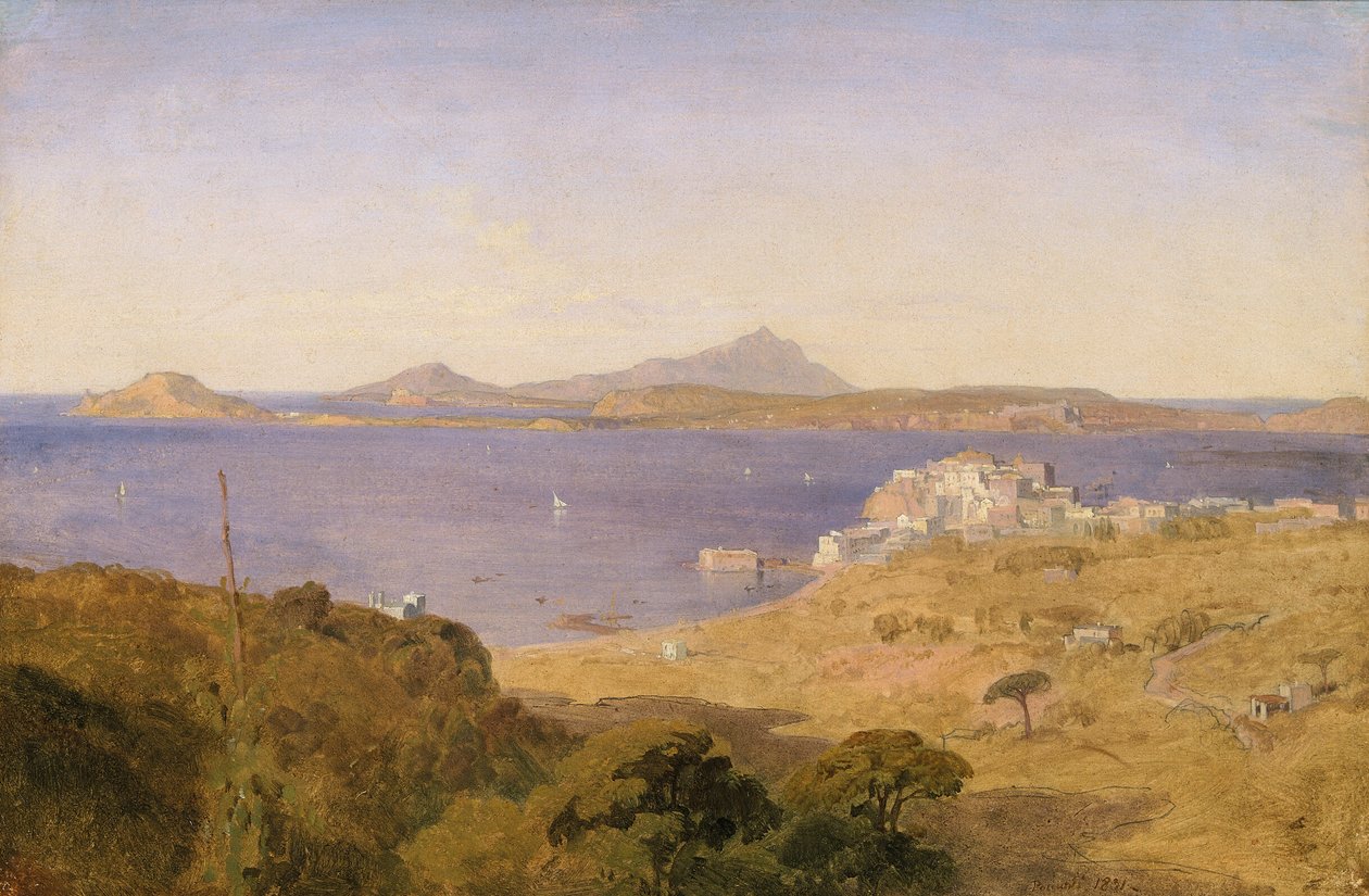 Pozzuoli, 1831. autorstwa Penry Williams