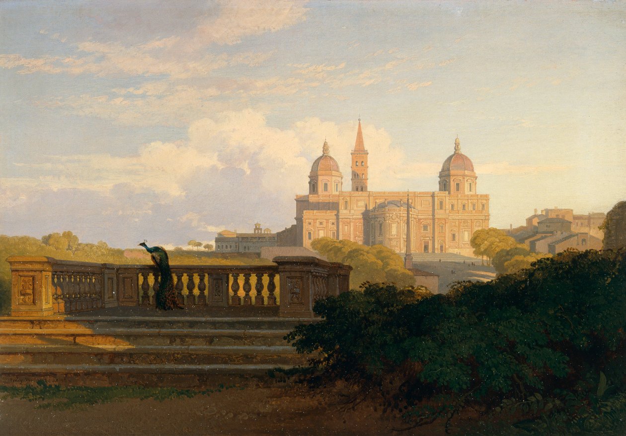 Santa Maria Maggiore, ok. 1820-1880. autorstwa Penry Williams
