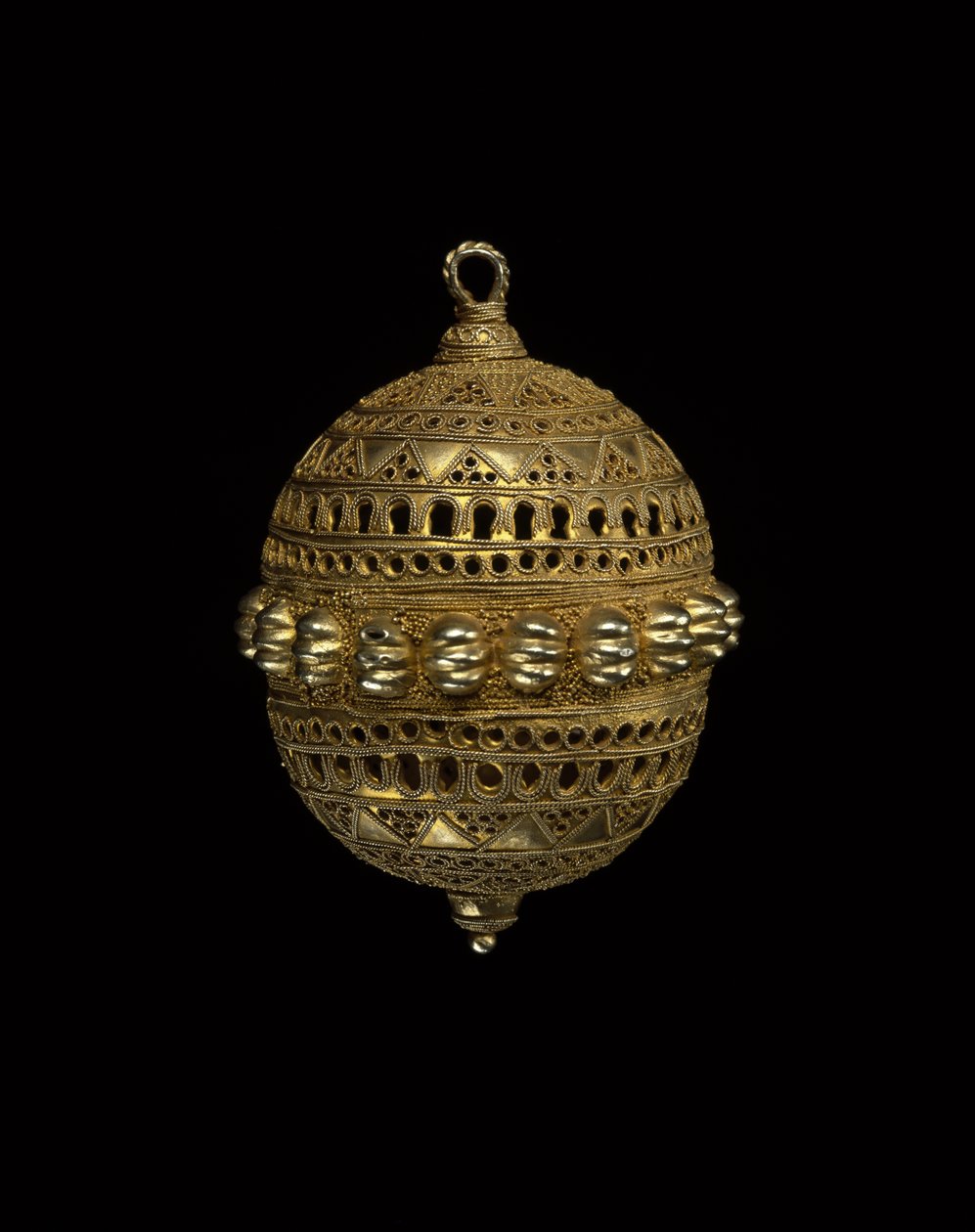 Ornament, ok. 1875 (złoty) autorstwa People Fulani