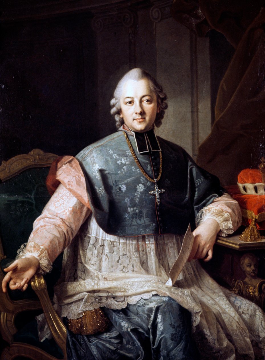 Portrait of Ignacy Krasicki (Dubiecko autorstwa Per Krafft