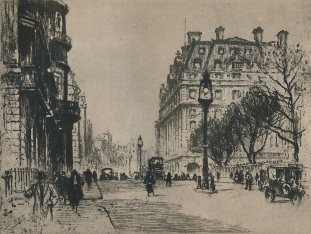 Piccadilly, 1927. autorstwa Percy Robertson