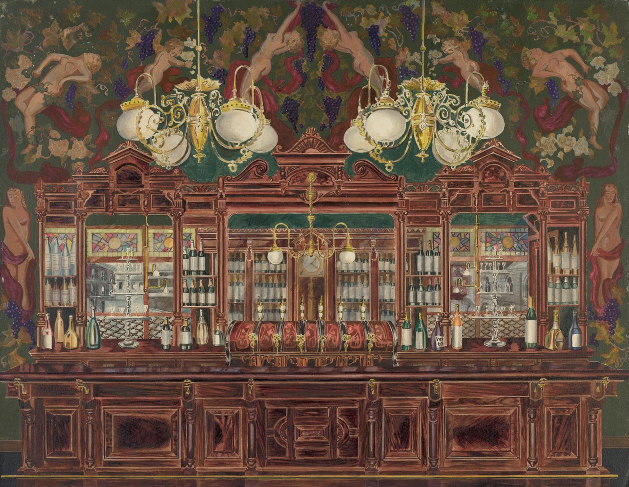 Bar, 1935-1942. autorstwa Perkins Harnly
