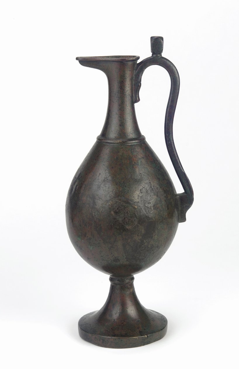 Ewer, Iran, dynastia Abbasydów, IX-X w. (mosiądz) autorstwa Persian School