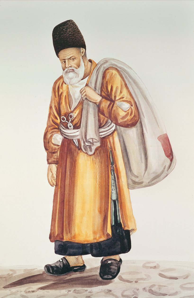Krawiec (wc na papierze) autorstwa Persian School