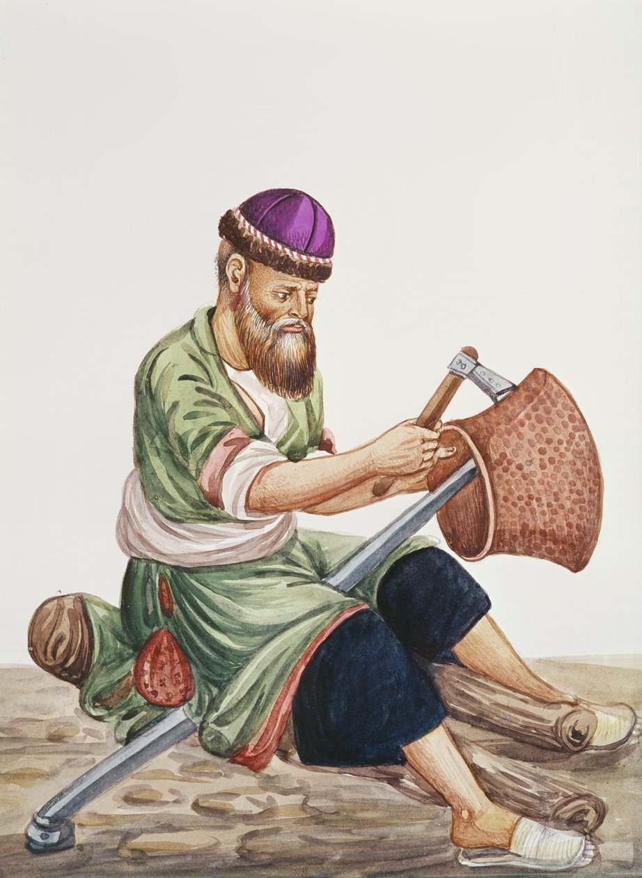 Majsterkowicz (wc na papierze) autorstwa Persian School