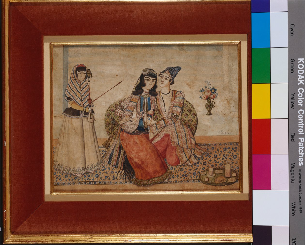 Dwoje Kochanków, 1838 autorstwa Persian School