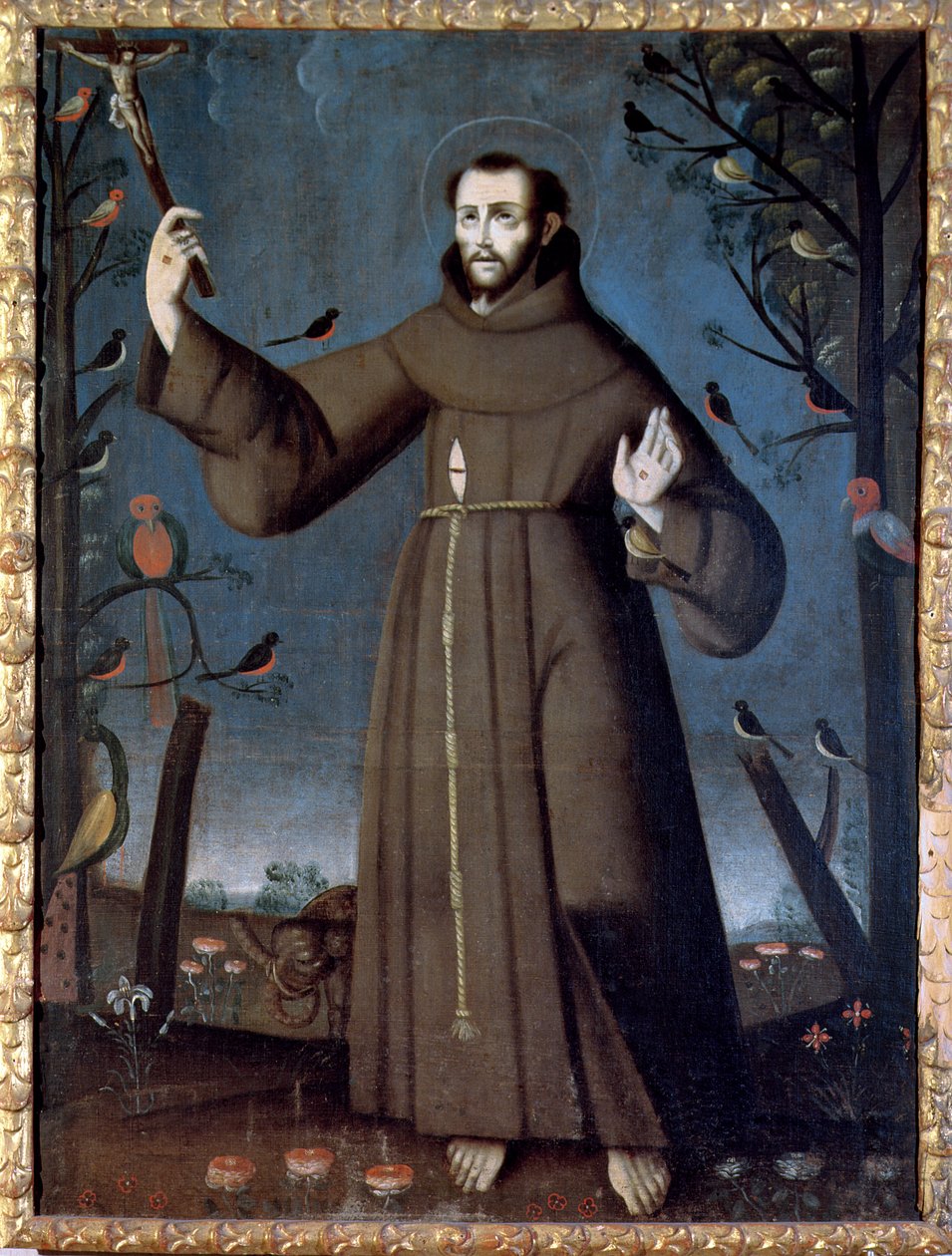 Św. Franciszek z Asyżu autorstwa Peruvian School