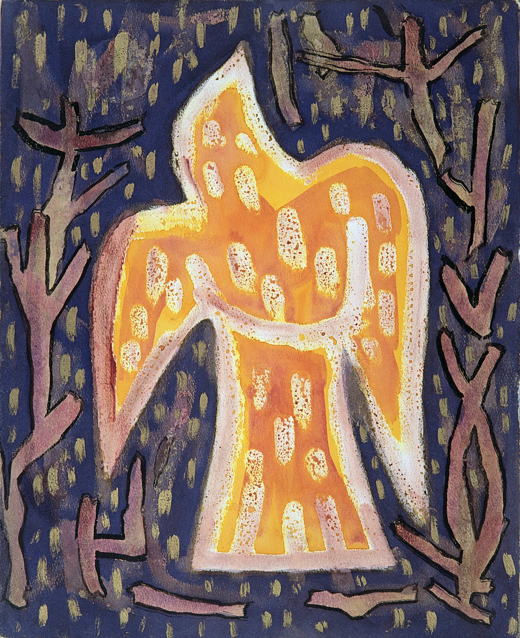 Powstanie z żaru, 1992 (akryl) autorstwa Peter Davidson