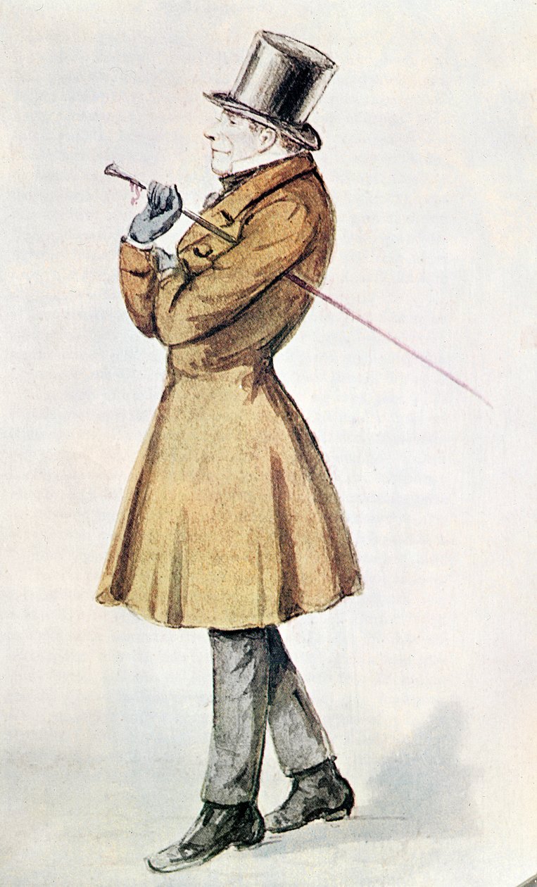 Soren Kierkegaard (1820-82) autorstwa Peter Klaestrup