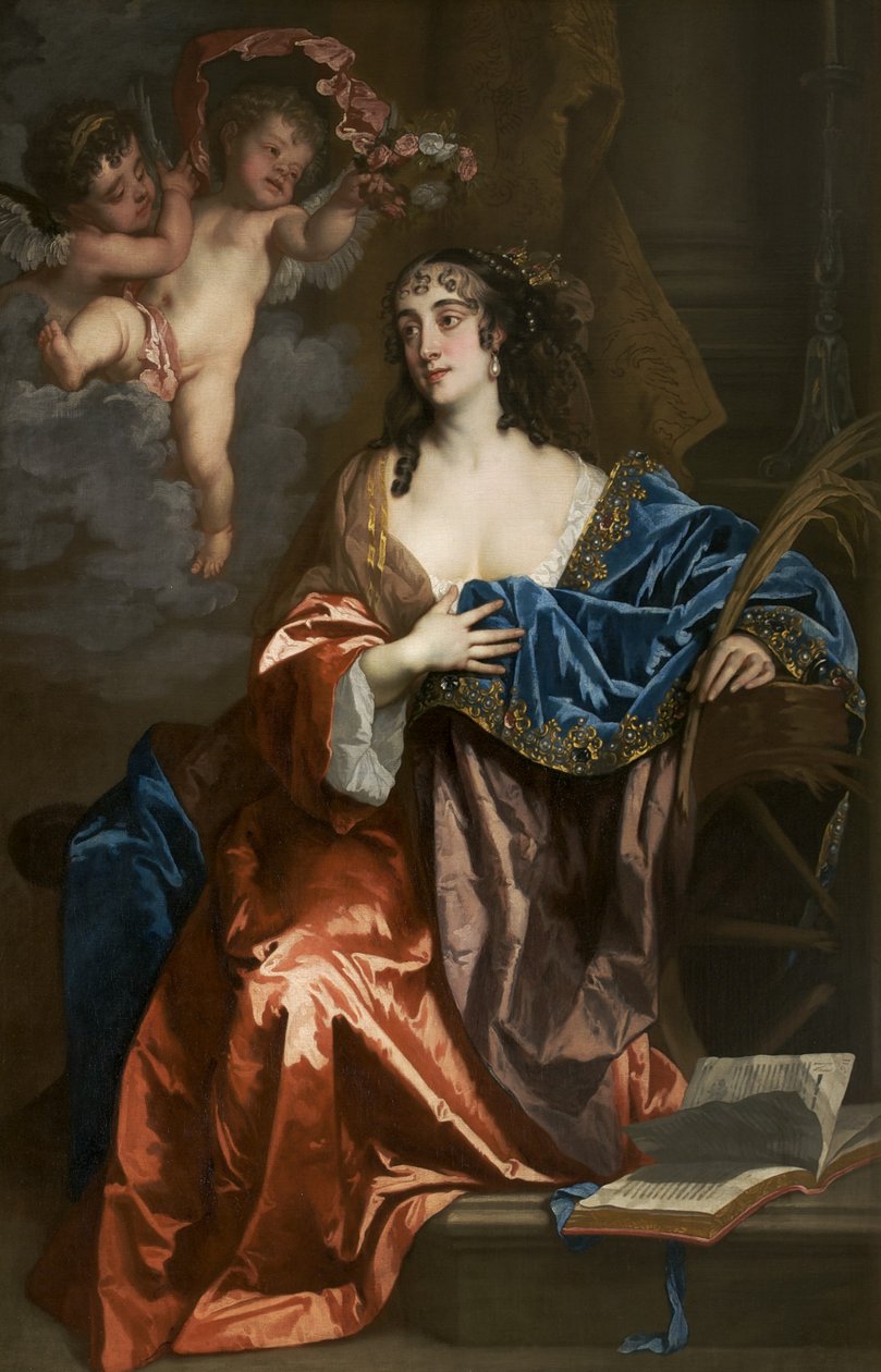 Eleanor Needham, Lady Byron, jako Święta Katarzyna, c.1663-64 autorstwa Peter Lely