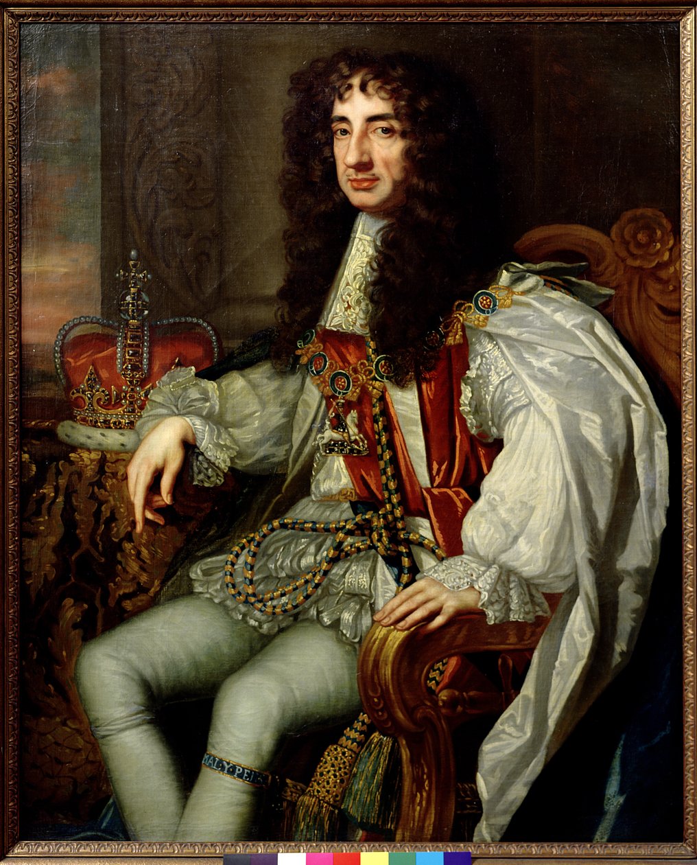 Król Karol II (1630-85) autorstwa Peter Lely