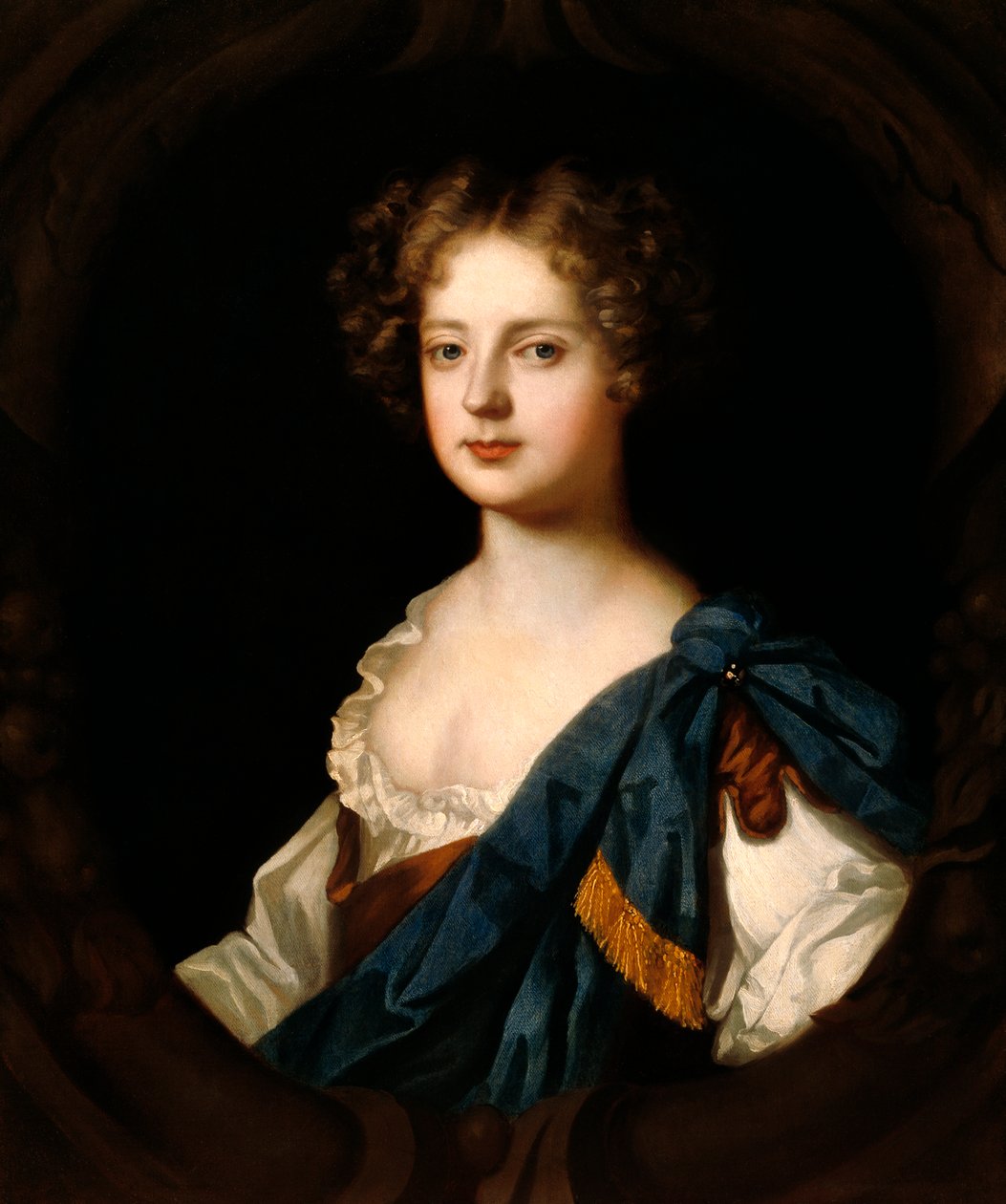 Portret Nell Gwynne, ok. 1680 r. autorstwa Peter Lely