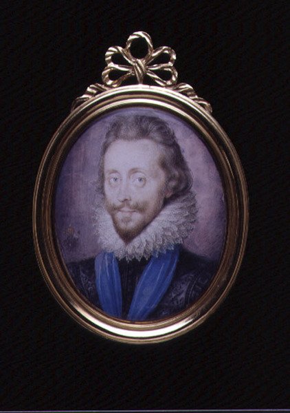 Miniatura portretowa Henry Wriothesley, 3. hrabia Southampton (1573-1624) ok. 1620 (wc na welinie) autorstwa Peter Oliver