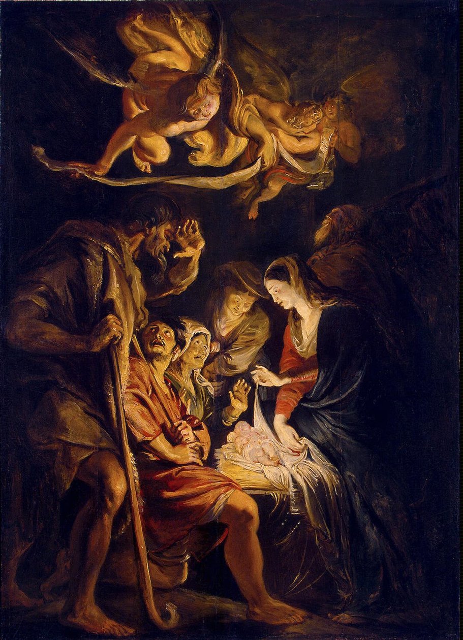  Adoracja pasterzy autorstwa Peter Paul Rubens