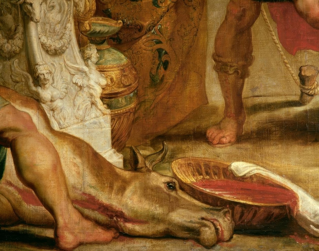 Interpretacja wróżb. autorstwa Peter Paul Rubens