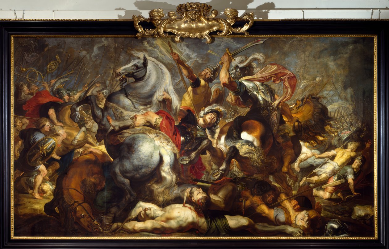 Decius Mus jest śmiertelnie ranny autorstwa Peter Paul Rubens