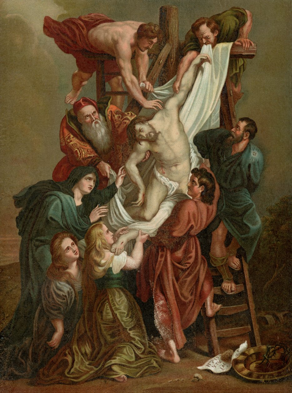 Złożenie z krzyża autorstwa Peter Paul Rubens