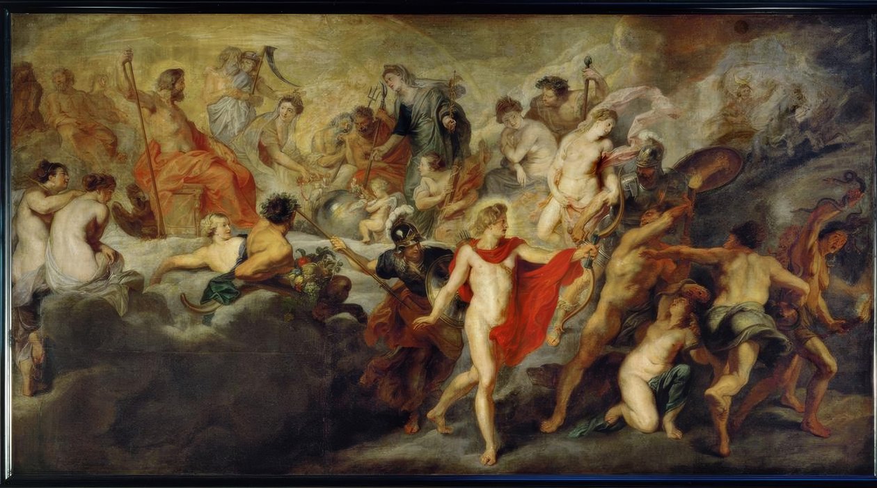 Rada bogów autorstwa Peter Paul Rubens