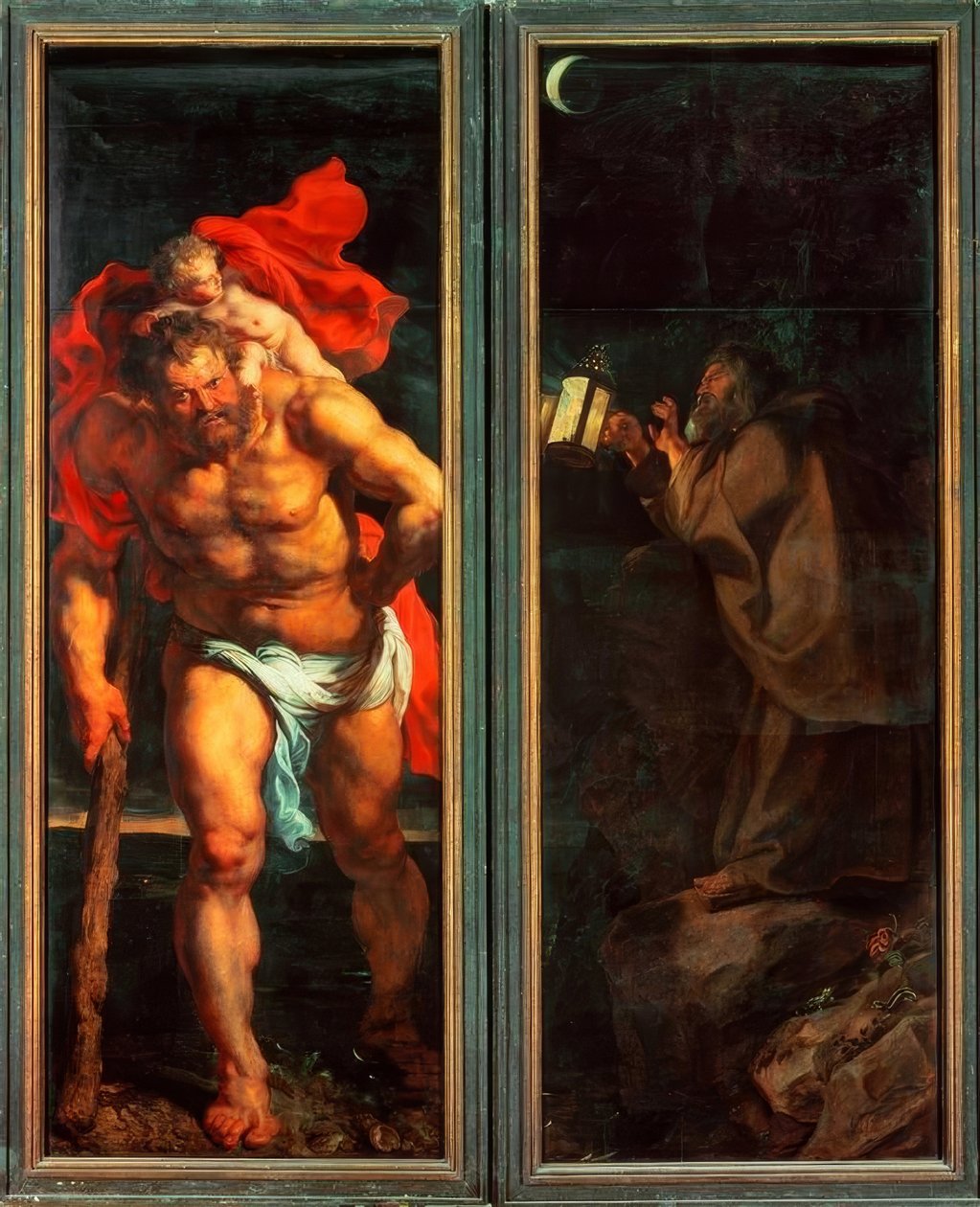Św. Krzysztof autorstwa Peter Paul Rubens