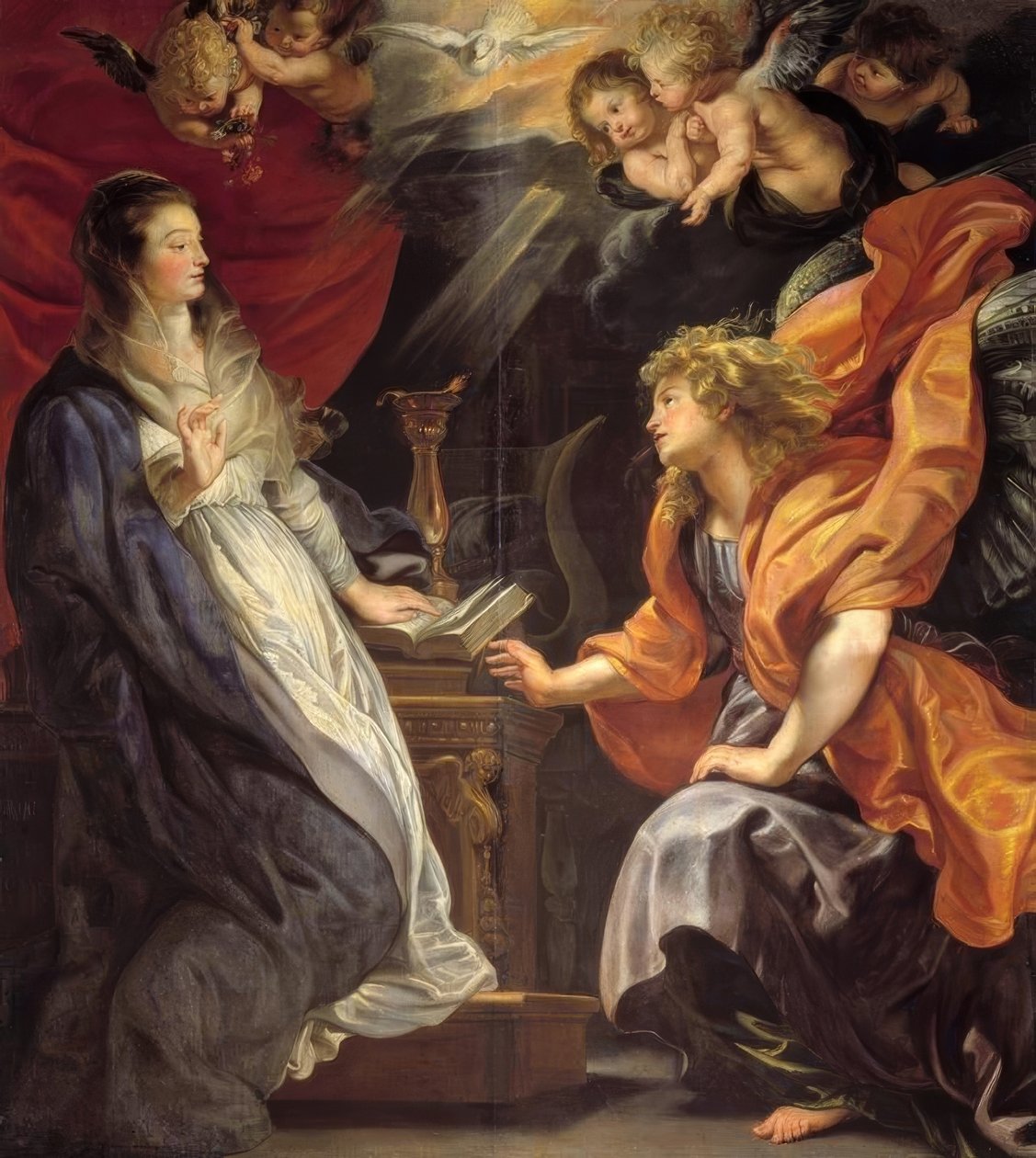 Zwiastowanie Maryi autorstwa Peter Paul Rubens