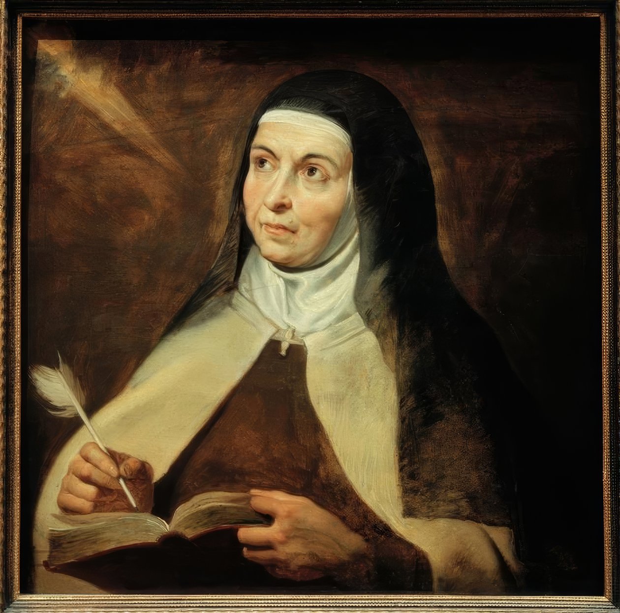NS. Teresa z Avili (1515-1582) autorstwa Peter Paul Rubens