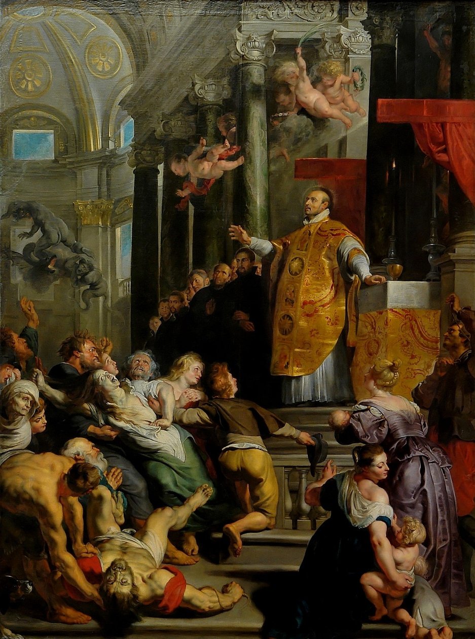 Chwała św. Ignacego Loyoli autorstwa Peter Paul Rubens
