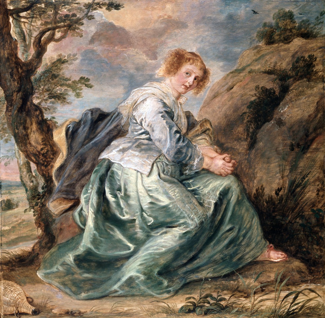 Hagar na pustyni autorstwa Peter Paul Rubens
