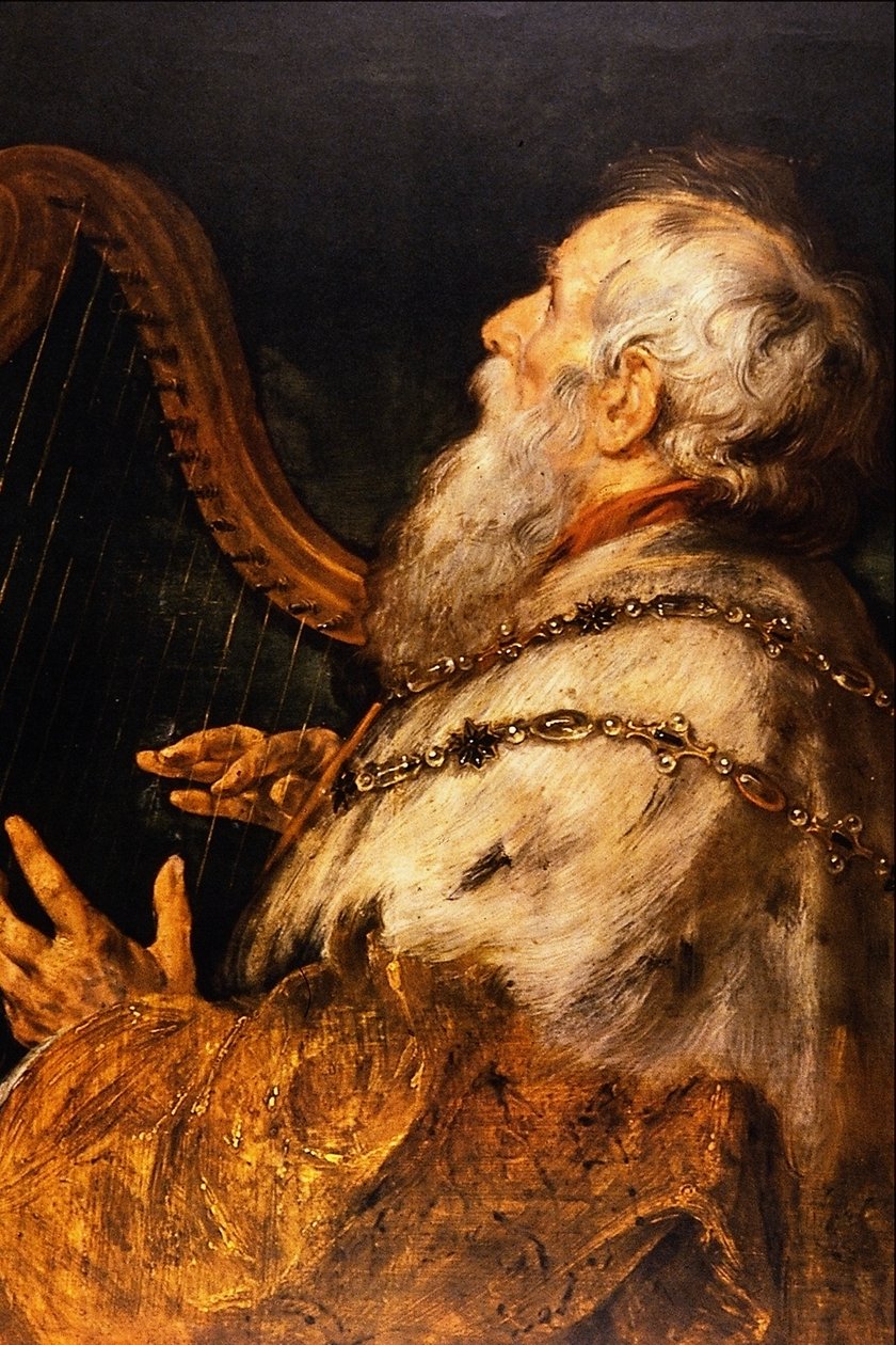 Król Dawid autorstwa Peter Paul Rubens