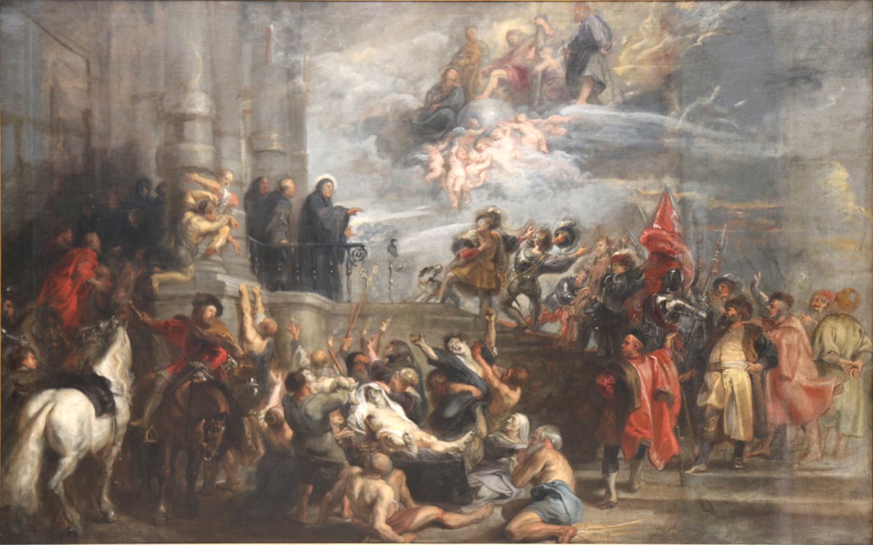 Cuda św. Benedykta autorstwa Peter Paul Rubens