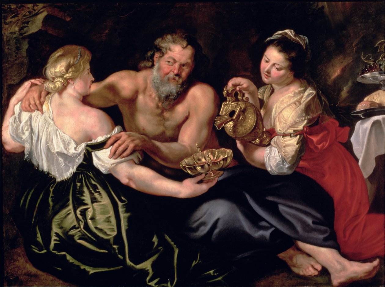 Lot i jego córki autorstwa Peter Paul Rubens