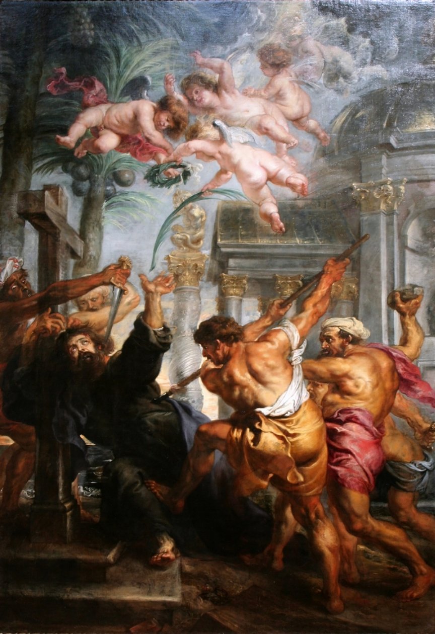 Męczeństwo św. Tomasza autorstwa Peter Paul Rubens