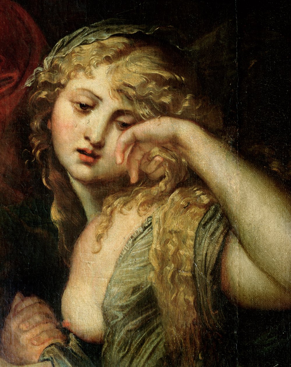 Maria Magdalena, fragment ze Złożenia, 1602 (zob. 230572) autorstwa Peter Paul Rubens