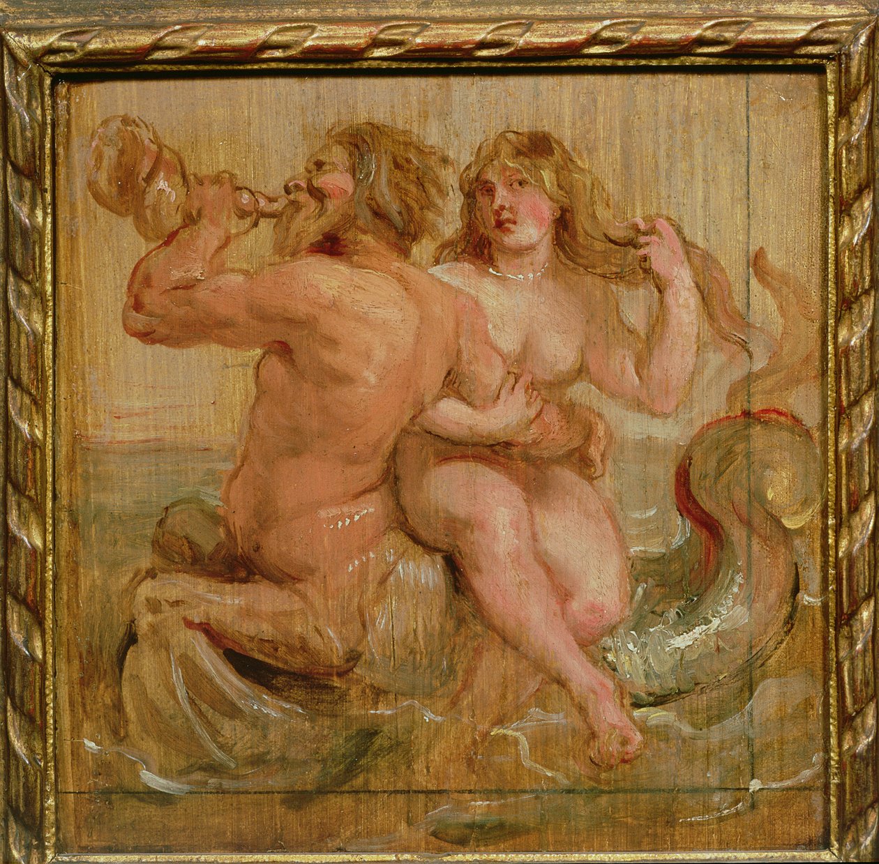 Nereida i Tryton, 1636 autorstwa Peter Paul Rubens
