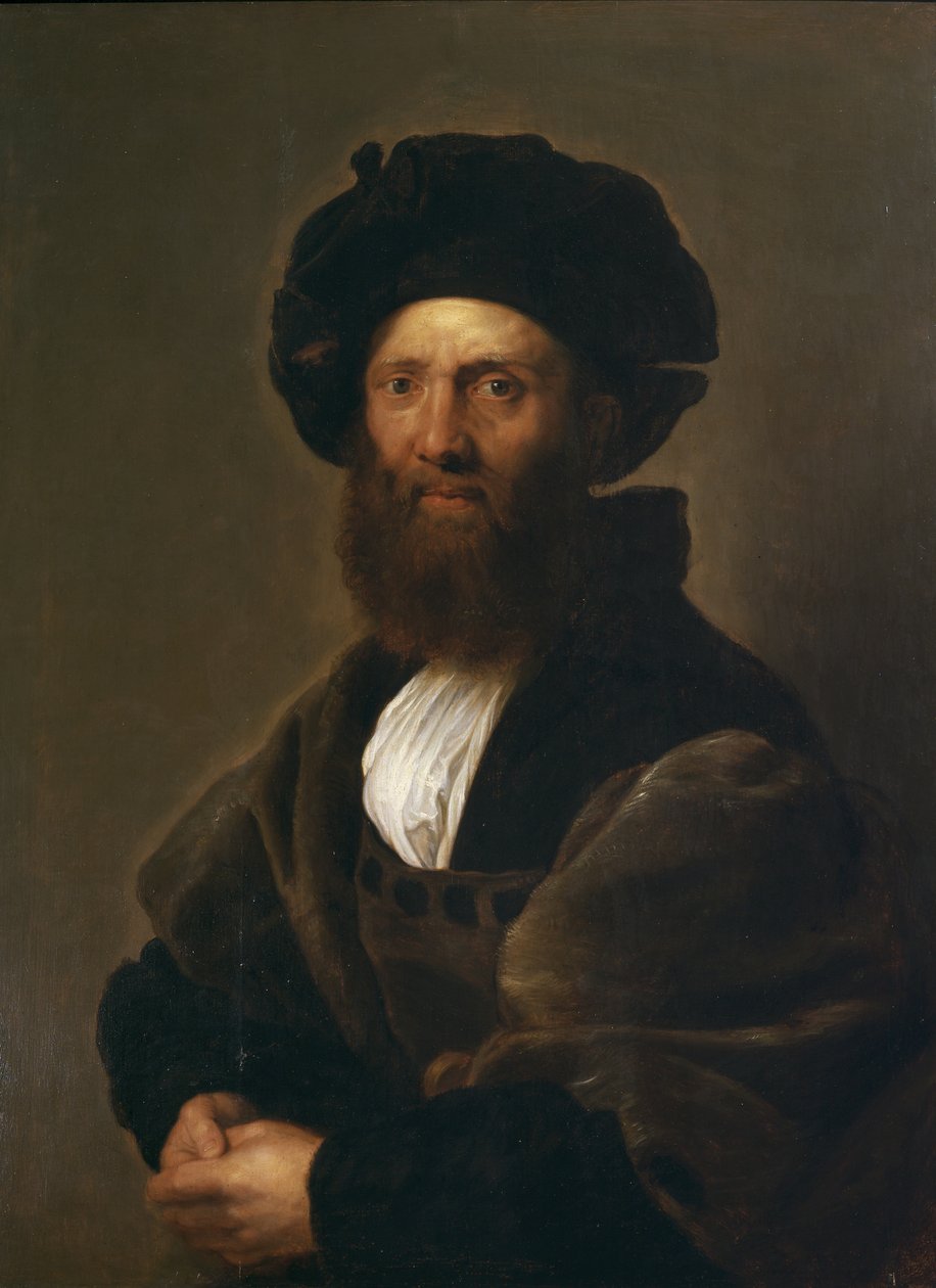 Portret Baldassare Castiglione, według Rafaela, 1630 (patrz także 21461) autorstwa Peter Paul Rubens