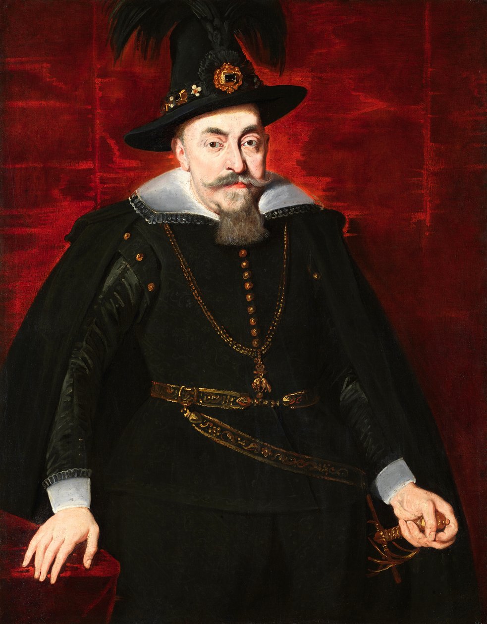 Portret Zygmunta III Wazy autorstwa Peter Paul Rubens
