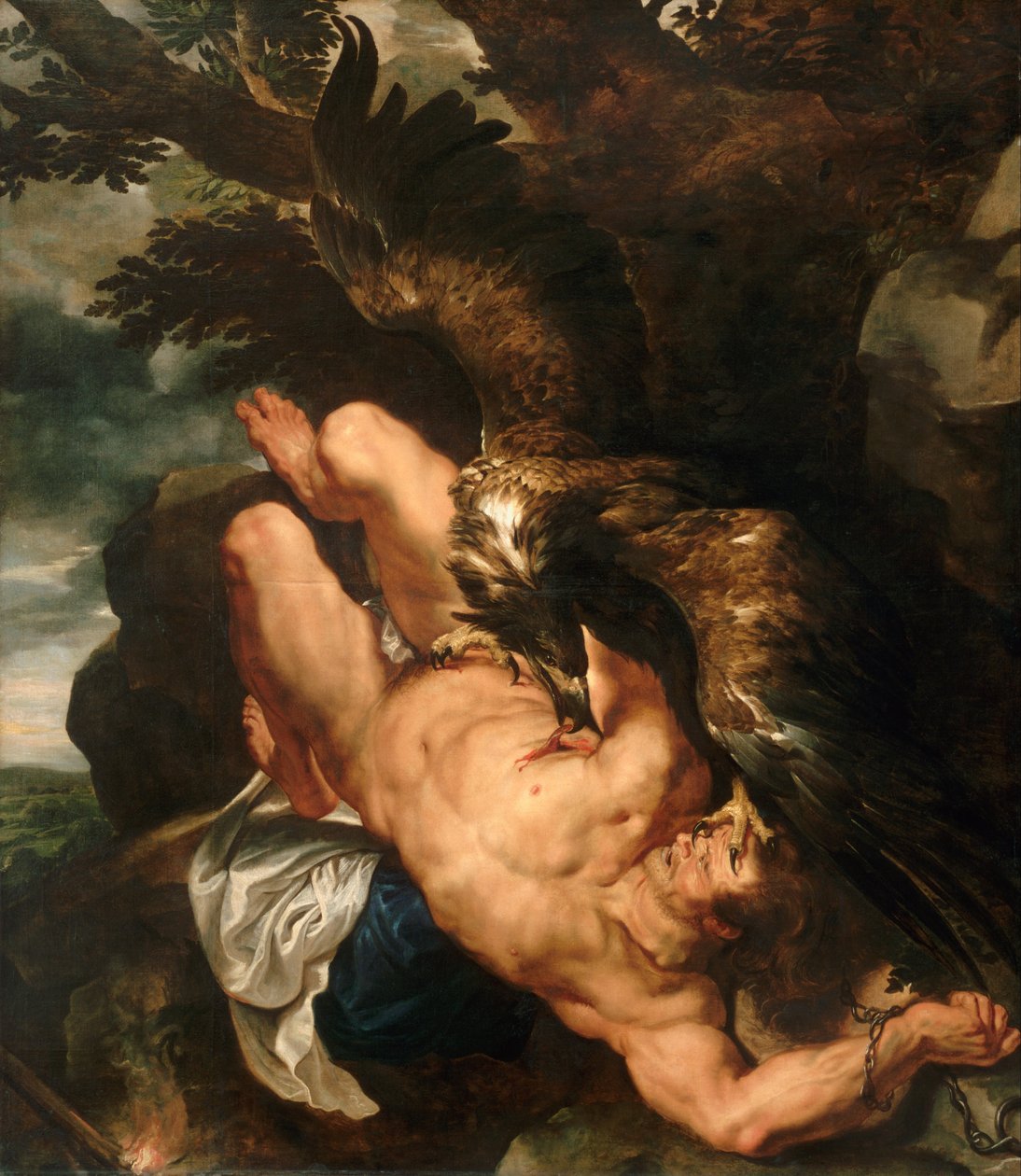 Prometeusz związany autorstwa Peter Paul Rubens