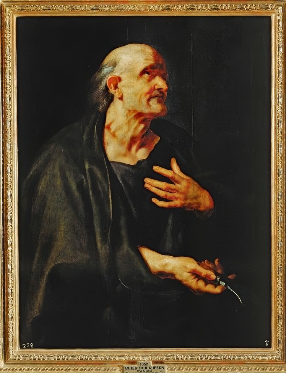 Święty Bartłomiej autorstwa Peter Paul Rubens