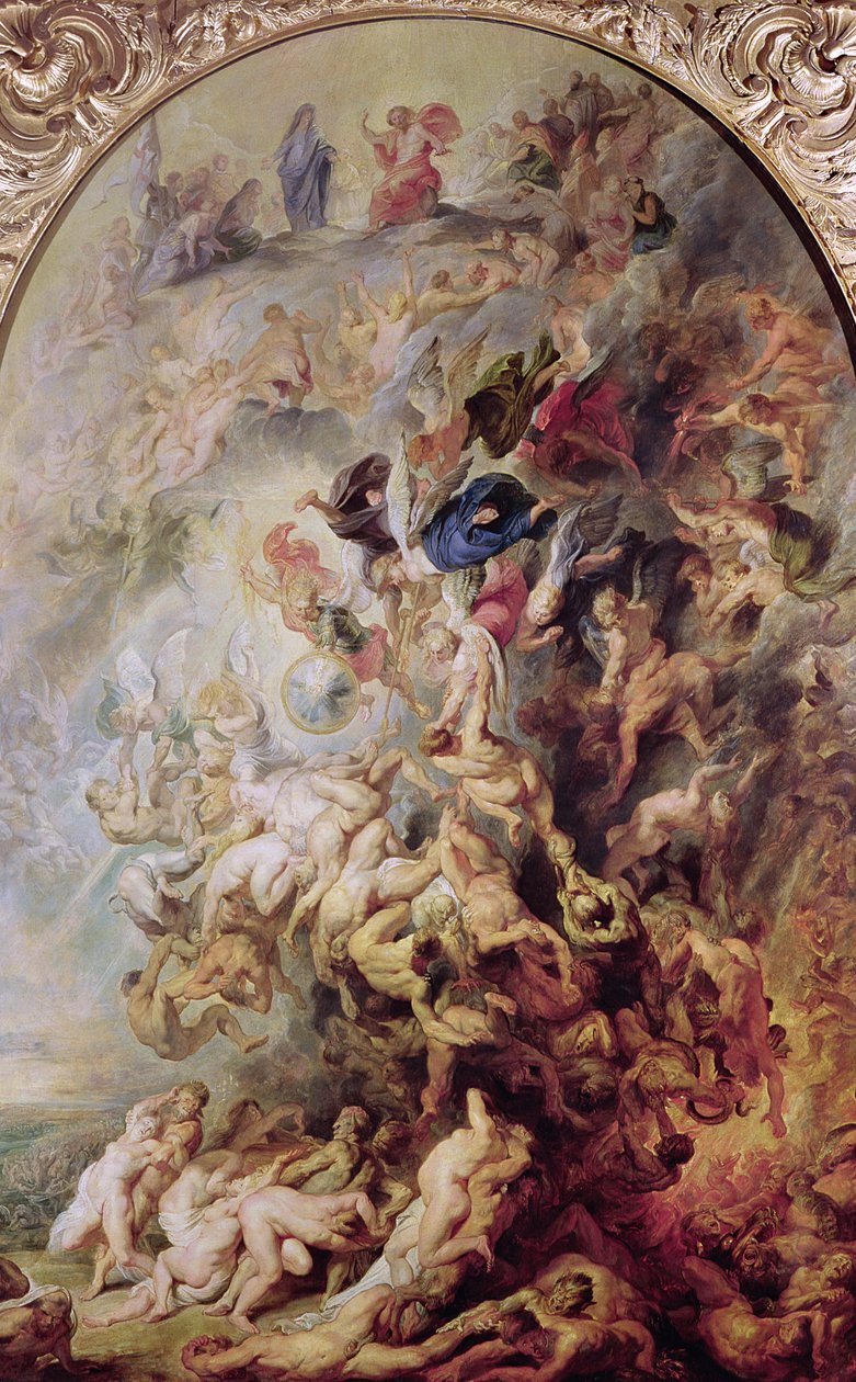„Mały” Sąd Ostateczny, c.1620 autorstwa Peter Paul Rubens
